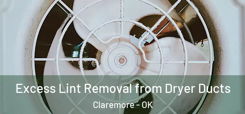 Excess Lint Removal from Dryer Ducts Claremore - OK